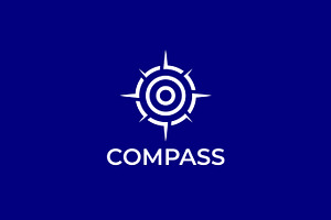 Modern Compass Logo