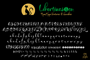 Libertinas & co., a Script Font by deFharo (Thumbnail 7 of 7)