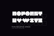 Geometric Headline Font, a Symbol Font by artyway (Thumbnail 6 of 7)