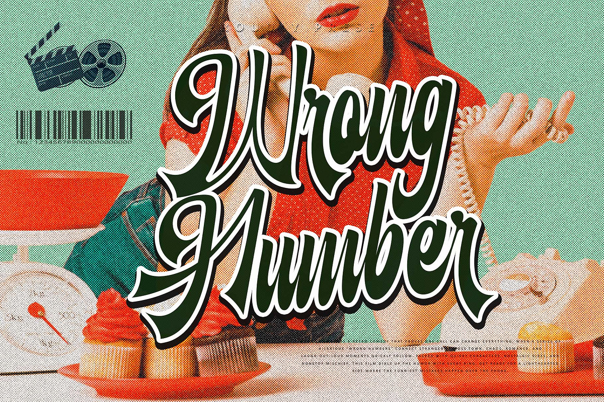 Retrobeat – Bold Retro Script Font, a Script Font by Letterara (Photo 7 of 14)