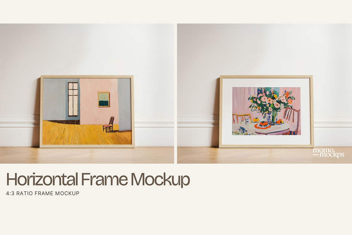 Frame Mockup Bundle Multisize PSD, a Product Mockup by momomockps (Photo 5 of 11)