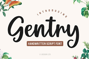 Gentry - Modern Script Font