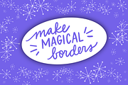 Procreate Pattern Brush Set, a Brush Add-On by Positively Present (Thumbnail 7 of 12)