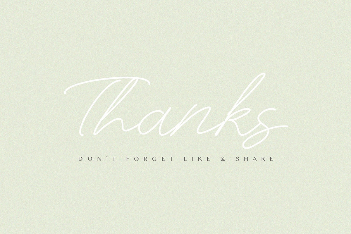 Ghazali - The Minimal Signature Font preview 6