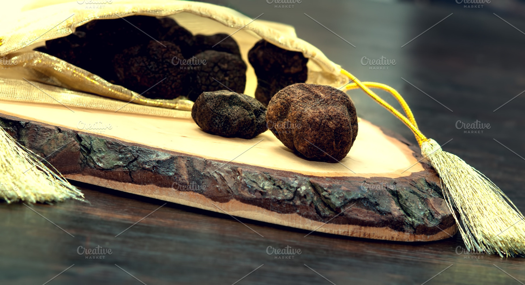 mushrooms black truffle, a Food & Drink Photo by OXYMORON 