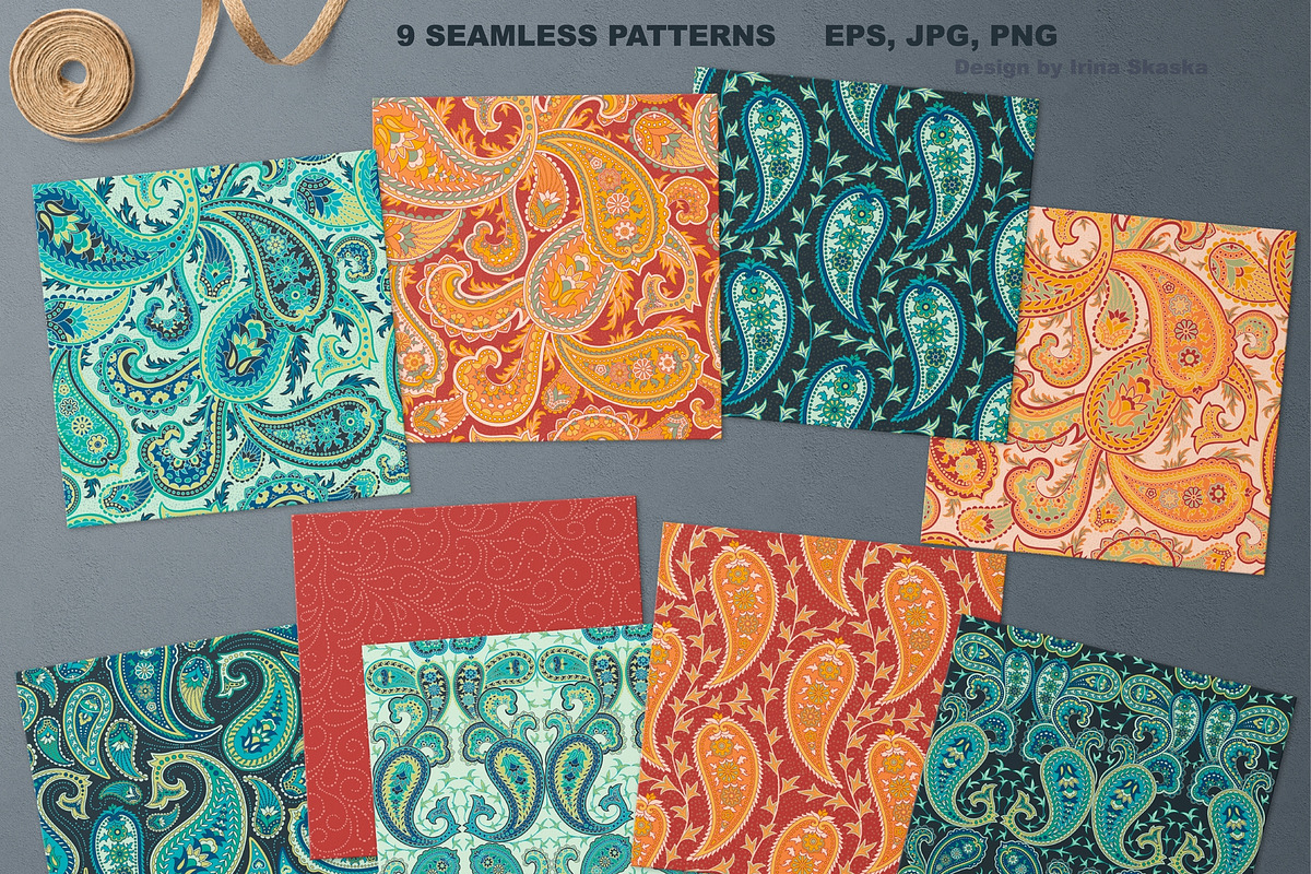 PAISLEY, a Pattern Graphic by Irina Skaska (Photo 6 of 12)