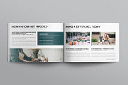 Charity Brochure Template Landscape, a Brochure Template by E-Type (Thumbnail 6 of 7)