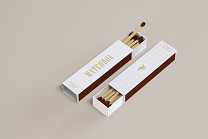 Matches Box Mockup