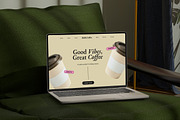 Coffee Shop Figma Landing Page, a Landing Page Template by Supanium Studio (Thumbnail 5 of 5)