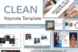 Clean Keynote Presentation