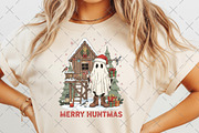 Merry Huntmas Christmas Ghost, an Illustration by Craft Nest (Thumbnail 6 of 6)