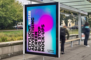 Warsaw Citylight Ad Bus Stop 10, an Advertising Mockup by Graphic Shelter (Thumbnail 5 of 5)