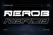 Modern Aerob-  Branding Logo Font, a Sans Serif Font by Nirmana Visual (Thumbnail 4 of 7)