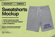 Sweatshorts Merch Mockup, a Merchandise Mockup by Brent Galloway (Thumbnail 1 of 5)