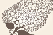 Vintage GARDEN for coloring pages, a Decorative Illustration by ekaart (Thumbnail 3 of 10)