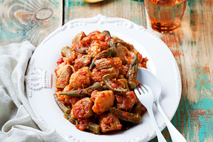 Okra ragout