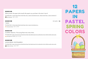 Easter Pattern Pastel Stripes Plaid, a Pattern Graphic by JoDitt Designs (Thumbnail 2 of 2)