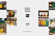Food & Market Branding Mockup Set, a Packaging Mockup by Arvalamockup (Thumbnail 10 of 10)