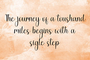 Samantha Handmade, a Handwritten Font by InermediaSTUDIO (Thumbnail 2 of 8)