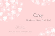 Candy - A handmade sans serif font, a Sans Serif Font by BohoCalligraphy (Thumbnail 1 of 5)