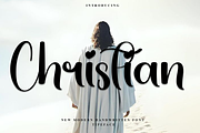 Christian, a Handwritten Font by FreshTypeINK (Thumbnail 1 of 8)