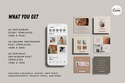 Skincare Instagram Canva Templates, a Social Media Template by Dandy Studio (Thumbnail 5 of 6)