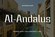Al-Andalus - Middle East Fonts, a Sans Serif Font by Konstantine Studio (Thumbnail 1 of 3)