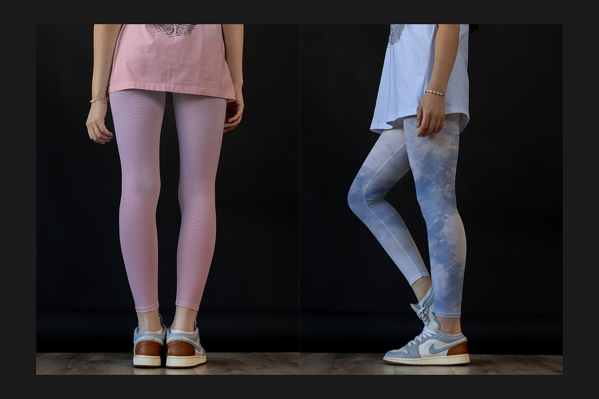 Leggings and T-Shirt Mockup, a Mockup by Freeman Studio (Photo 8 of 15)
