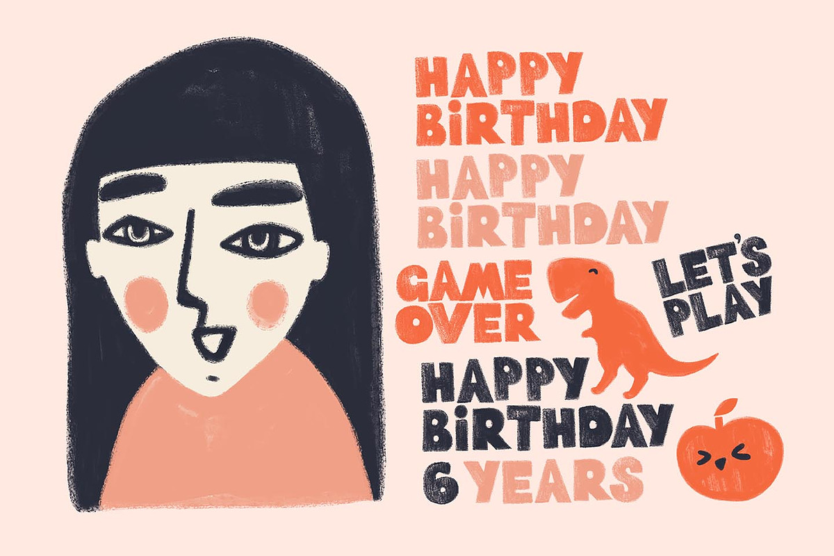 GIRLS GIRLS, an Education Illustration by HANNA V (Photo 7 of 8)