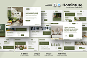 Hominture Interior Design - Keynote, a Presentation Template by Iqsiart Studio (Thumbnail 1 of 3)