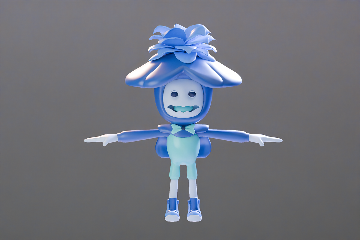 Water Monster 3D Character Pack, a Characters & Person 3D Model by Dudukbersama (Photo 8 of 11)
