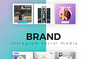 Brand - instagram Social Media, a Social Media Template by BlilDesign (Thumbnail 2 of 4)