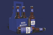 Beer Packaging Mockup, a Packaging Mockup by skybluecreative (Thumbnail 3 of 3)