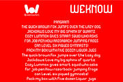 Secret Recipe font, a Sans Serif Font by weknow (Thumbnail 6 of 8)