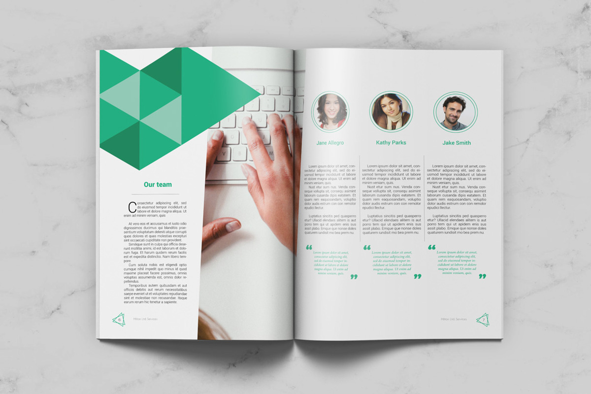 Company Profile, a Stationery Template by Kahuna Design (Photo 5 of 8)
