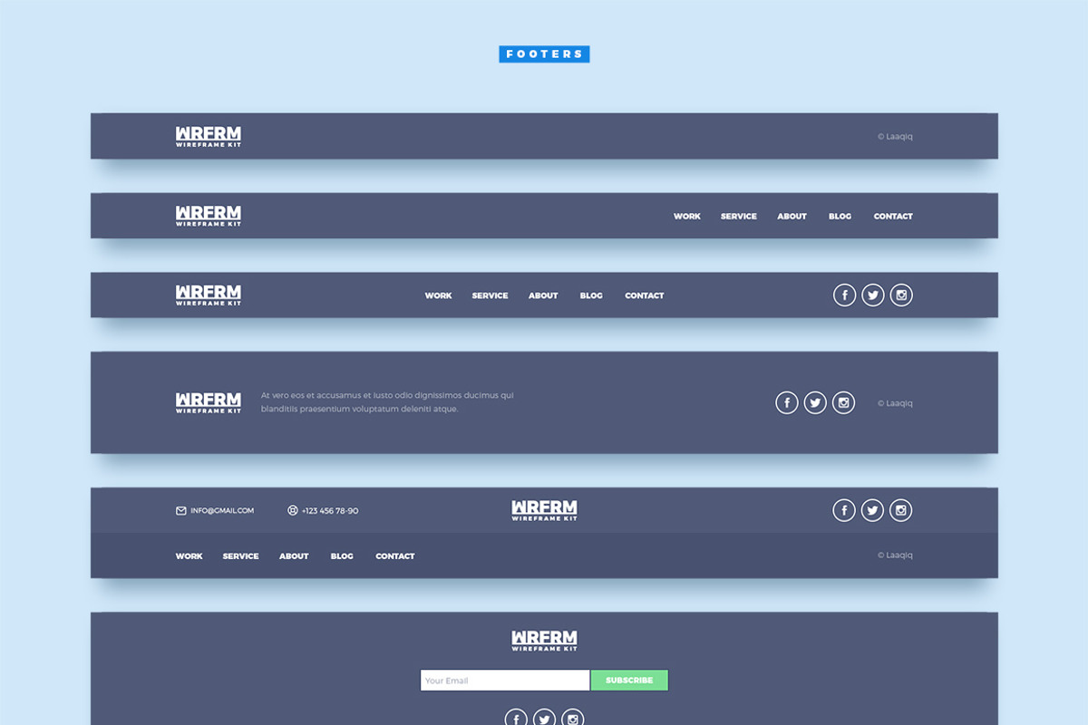 WRFRM – Wireframe Kit, a Wireframe Template by laaqiq (Photo 14 of 15)