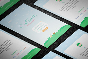 Game Designer Business Card