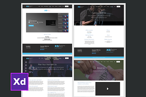 Adobe XD Experience Church Web Kit