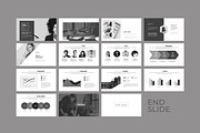 Black & White Minimal Presentation, a Presentation Template by evgenystudio (Thumbnail 3 of 3)