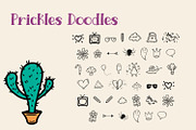 Prickles Regular, a Serif Font by Kristy Hatswell (Thumbnail 4 of 6)