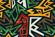 Tribal vector pattern pack., a Pattern Graphic by Gudiny (Thumbnail 6 of 13)