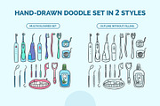 Oral Hygiene Care Tools Set, an Object Graphic by 35lab (Thumbnail 2 of 6)