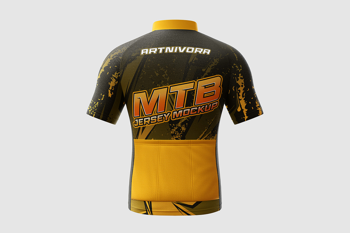 MTB Jersey Mockup set, a Shirt Mockup by Artnivora.Std (Photo 4 of 8)