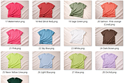 59 Comfort Colors 1717 Mockup Bundle, a Shirt Mockup by ElDesignState (Thumbnail 7 of 7)