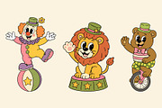 Vintage Circus Clipart Collection, a Decorative Illustration by Alina Sh (Thumbnail 5 of 10)
