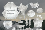 Silver Embossed Romance Collection, an Object Graphic by AnMark (Thumbnail 8 of 15)