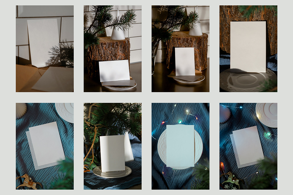 Christmas Photo Mockup Bundle PSD, a Product Mockup by NataliArkushArt (Photo 6 of 14)