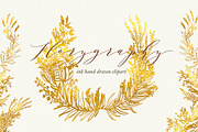 Florygraphy. Calligraphy ink clipart, an Illustration by LABFcreations (Thumbnail 3 of 3)