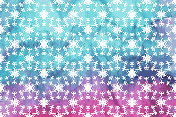 Vector Pattern With Snowflakes