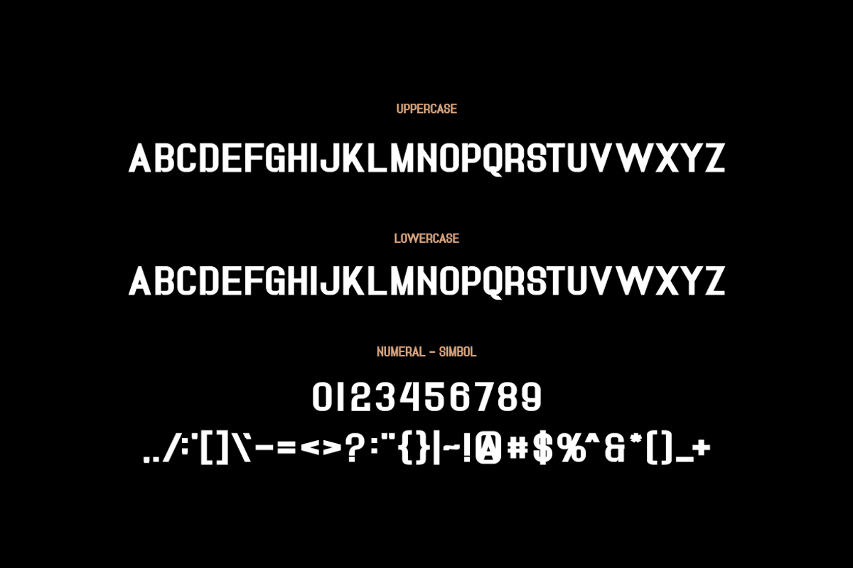 Burethan - Font, a Sans Serif Font by artchiles_design (Photo 4 of 5)
